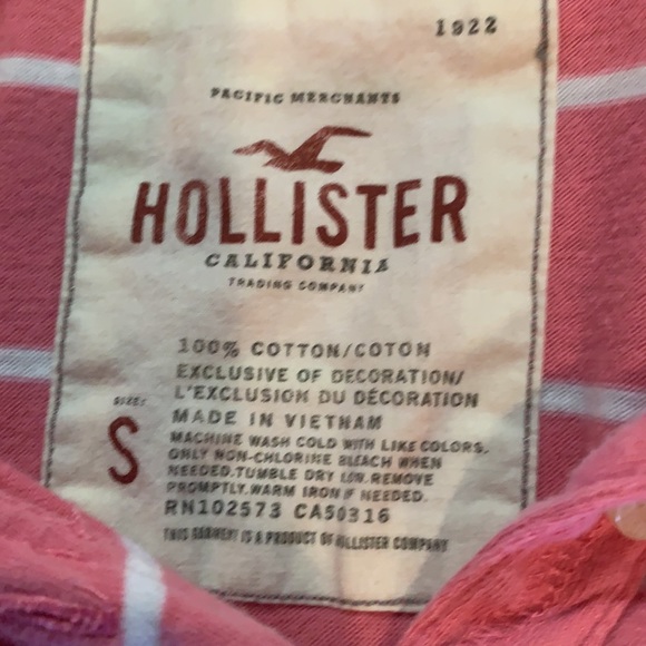 Hollister top Pink - Picture 6 of 7